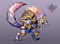 The Last Summoner - Brave Frontier - gumi © : Fantasy Creatures - mobs from  Brave Frontier : "The Last Summoner" mobile game 