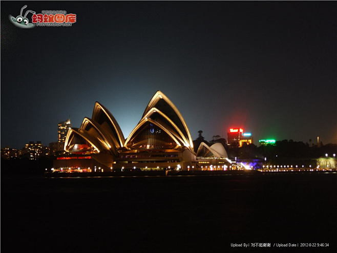 悉尼歌剧院夜景