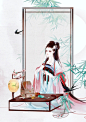〔 作者' 口君 〕 古风美人 °