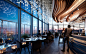 NIVY Restaurant : Digital visualizations of High-Rise (29th floor) Restaurant concept. Interior design and Art direction done in-house to promote attractivity of the space