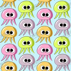 水母图案素材简约 【酷图网】无缝,印花,循环,图案,数码,布料,服装,童装,水母,水母插画,卡通水母,可爱水母,小水母,素材,元素,插画,插图,矢量,图片,水母图案,可爱,海报素材,背景,动物,手绘,水母元素,水母素材,包装,简约,平铺,四方,连续,壁纸,简笔画,趣味,海洋生物,梦幻,海洋馆,水族馆,拟人,表情,线稿,蓝色