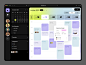 design Figma UI/UX calendar dashboard ui design user interface Website UX design user experience