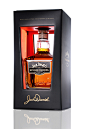 Jack Daniel's Gift box : PREMIUM GIFT BOX DEVELOPED FOR PREMIUM HAND SELECTED TENNESSEE WHISKEY JACK DANIEL'S SINGLE BARREL. BOX IS MADE WITH MINIMUM GLUING POINTS AND ENTIRELY FROM CARD BOARD ONLY. DESPITE OF BIG WINDOWS THROUGHT THE TWO SIDE OF BOX IT H