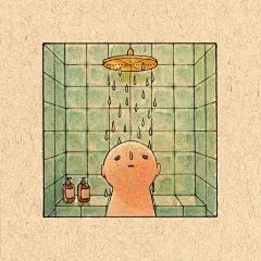 台湾插画家 Felicia Chiao 创作了系列插画《幽居星人的怪诞世界》