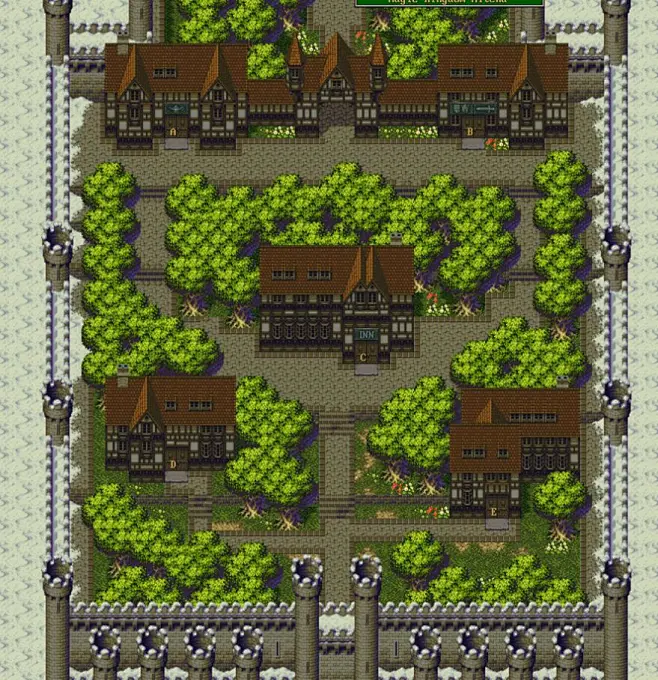发一些老RPG的完整城镇图，供RPG MAKER使用者参考~_看图_经典jrpg吧_百度贴吧-花瓣网