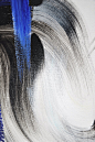 Blue Minimal Art #XB116B