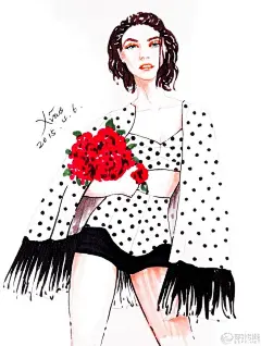 【新提醒】手绘马克笔时插2 - 服装画/服装设计手稿 - 穿针引线服装论坛