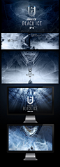 Rainbow Six Siege OPERATION BLACK ICE : My job was to create and design multiple keyart concepts that would represent this new DLC. Also find a multi layer graphic strategy and art direction good for many execution. First part of the project is a photobas