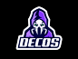 Mascot logo for Decos esports team!