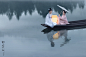 烟雨行舟 - 爱良安 - 图虫