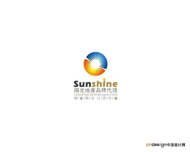 太阳光 logo圈 手写字体 -花瓣网