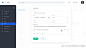 一组管理后台的界面设计参考，主要是数据图表、表格、表单的界面设计例子 #网页设计# #UI设计# ​​​​
