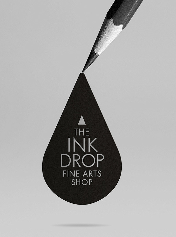 The Ink Drop 品牌形象视觉设...