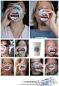 木糖醇在星巴克杯底巧妙植入的创意广告，你的牙齿有这么白么？