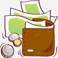 卡通钱包高清素材 免费下载 页面网页 平面电商 创意素材 png素材