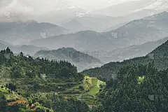 农村sceneryg,贵州,中国。