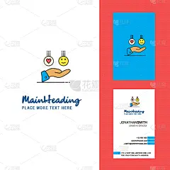 品牌名称,创造力,网络表情,名片,可爱的,商务,拇指,面部表情,三维图形,叉腰