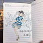 日本有一位爱画画的女孩，ikedda，用一支笔、一个笔记本，就给近30w网友带来无数惊喜和感动 ​​​​
