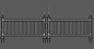 fence 3d max