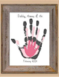 Family handprint - would be so cute with all four of us. :)