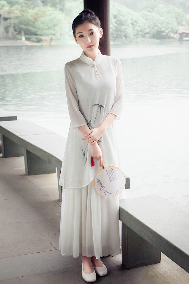 会吾良人莫往2016新款春秋款长款汉服上...