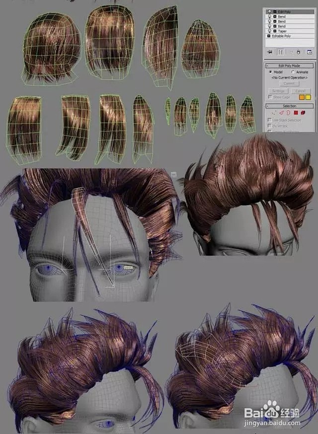 【教程】ZBrush头发雕刻技巧_互联网...