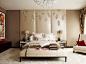 Mayfair Apartment Master Bedroom - transitional - Bedroom - London - Oliver Burns