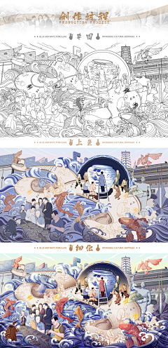 黄国芝采集到插画-非遗文物