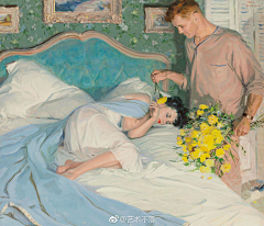 90后超气人画师张葱葱采集到【参考】-油画