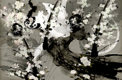 九莫画作采集到国风插画