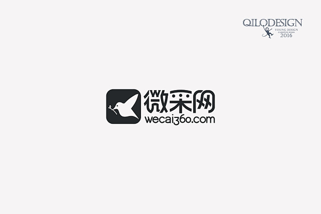 微采网LOGO#字体设计#