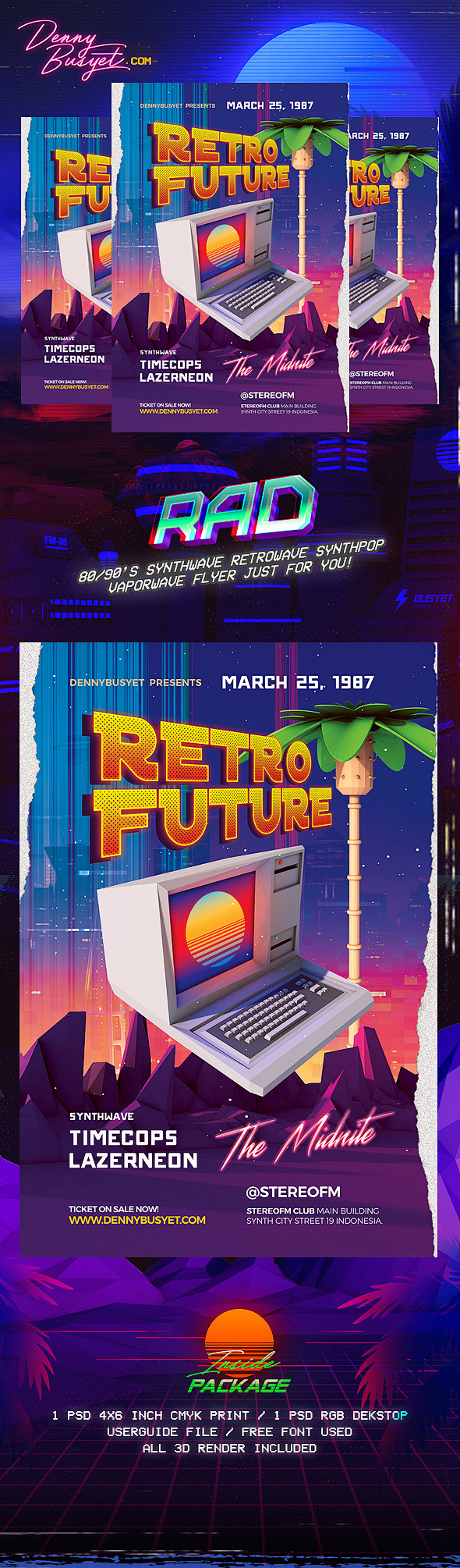 Retro Future 80's Sy...
