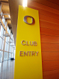 University of Oregon Signage & Wayfinding : Custom Signage & Wayfinding design for new Matthew Knight Arena at University of Oregon. Signage design incorporates history of former Mac Court, and the future hopes and dreams of Matt Court.My role on 