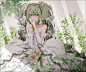 【纯洁的少女】婚纱特辑 : “婚纱”是新娘的象征。很多人都曾憧憬那洁白无瑕的婚纱吧。现在，说到婚纱通常想到的都是白色。但是这个白色婚纱这个印象真正人心，则是在1840年英国的维多利亚女王身穿纯白的婚纱举办婚礼之后。从此，纯白色的婚纱不仅成为了英国国内新娘们憧憬的礼服，欧洲和亚洲地区的新娘们也都非常憧憬。
这次就为大家送上角色们身穿洁白美丽的婚纱的插画作品特辑。