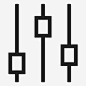 控件开关滑块图标_88ICON https://88icon.com 控件 开关 滑块 设置 选项 旋钮 均衡器 向下 配置 调整 向上 用户界面