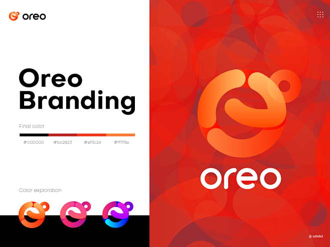 Oreo Branding gradie...