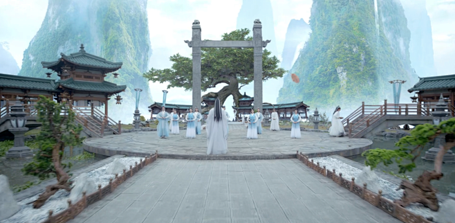 古代修仙修真仙境门派广场比武场比武台截屏2023-07-12 22