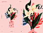 Vase Full Of Flowers by Rokas Aleliunas | Dribbble