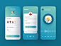 Educational Application design icon ux ui app