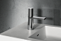 MILANO /  : Milano shows a distinguishing outline which gives a far-reachingsense of the bathroom environment which goes beyond the feeling of modern taste and towards a futuristic design. / 
