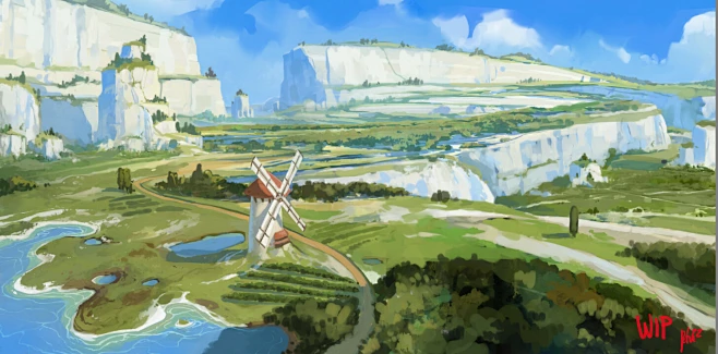 Windmill-花瓣网