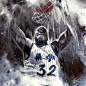 NBA Art Experiments: Vol 3 : Brace yourselves, Vol 3 of my "NBA Art Experiments" collection is a big one. As always the goal has been to explore new style concepts and refine my approach. Inspiration comes in all shapes and sizes, and you'll see