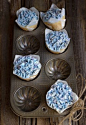 Hydrangea Cupcakes | Seasons & Suppers