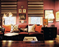 48款美式客厅设计欣赏 丰富的色彩令人向往(47)