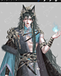 新画的狼狗 - 小红书