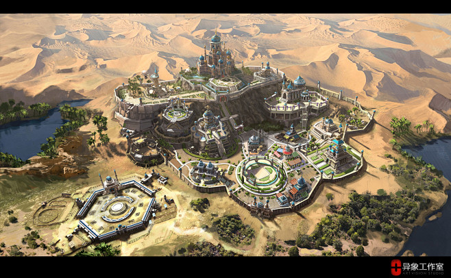 Persia  city design ...