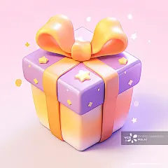 【AI数字艺术】礼物盒梦幻插画图片素材