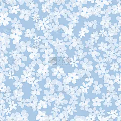 花卉无缝与手绘彩色花卉。可爱的夏天背景。现代植物成分。时尚矢量库存插图墙纸，海报，卡片，织物，纺织品