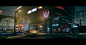 Welcome to Pacifica Blvd, Joey de Vries : I'm really hyped for cyberpunk 2077, so instead of waiting till next year I wanted to create an environment based on 2077. I've studied all the gameplay videos that have already been posted online and I've tried t