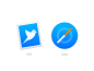 Mac Replacement Icons: Mail & Safari : Download (still WIP)
